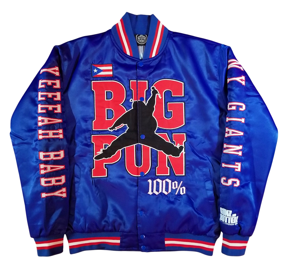 Thumbnail: Big Pun 100% Yeeeah Baby Bomber Jacket