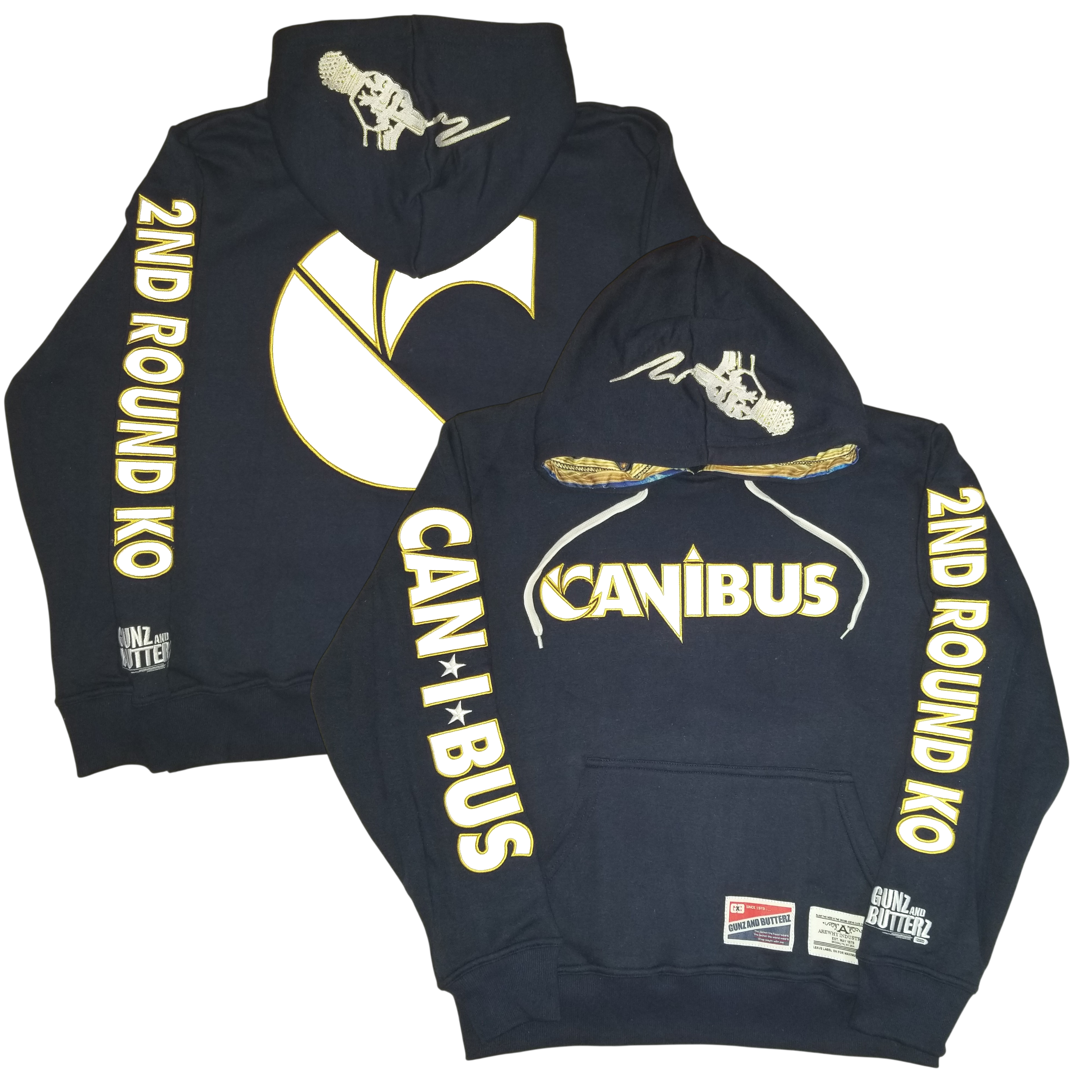 Canibus CAN-I-BUS Gold Trim Hoodie