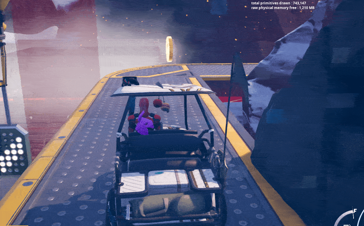 Fortnite Triathlon-Driving.gif