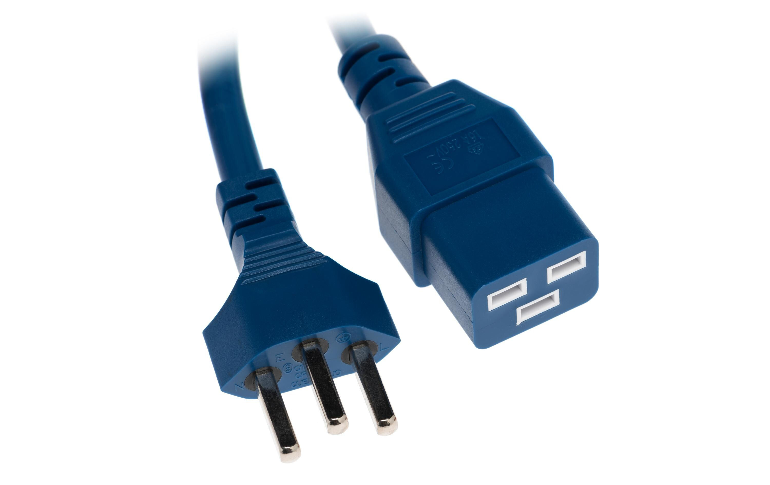 Ladegerät Netzkabel T23 C19 3m passend für C8000 Ladegerät