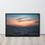 Thumbnail: Sunset at sea Framed photo paper poster