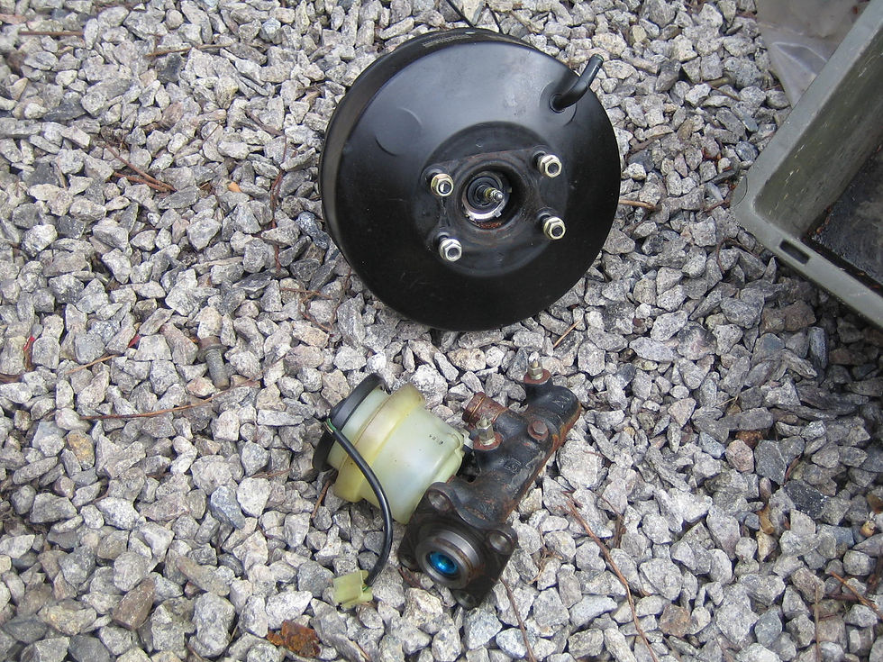 Toyota MR2 Mk1 Brake servo booster with master cylinder MR2 MK1 Spares
