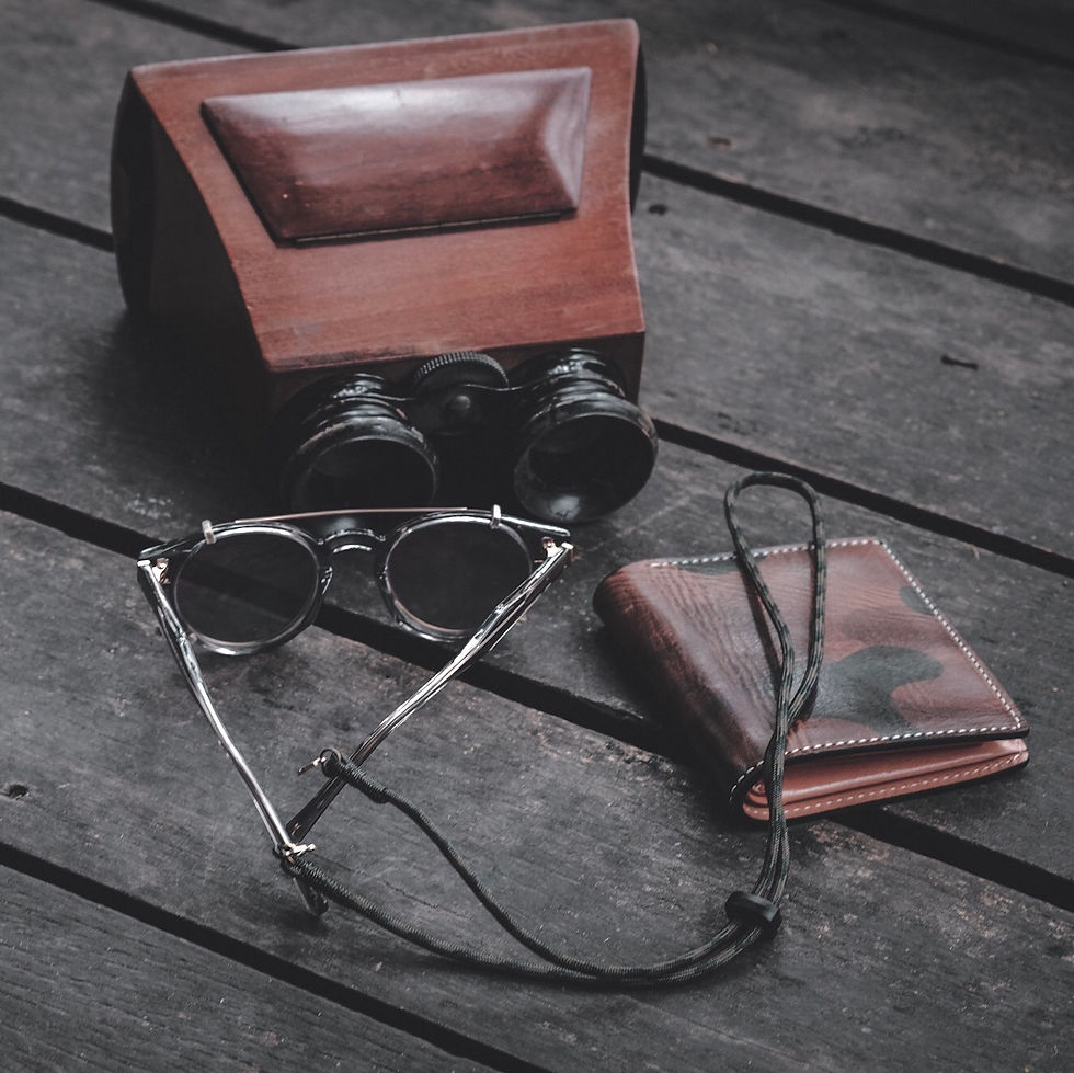 Thumbnail: HIKER TRAVEL CHAIN - BLACK