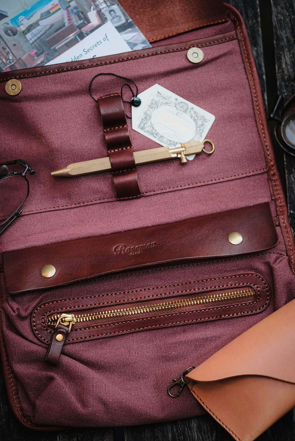 Thumbnail: PICASSO SKETCH BAG - ROSEWOOD