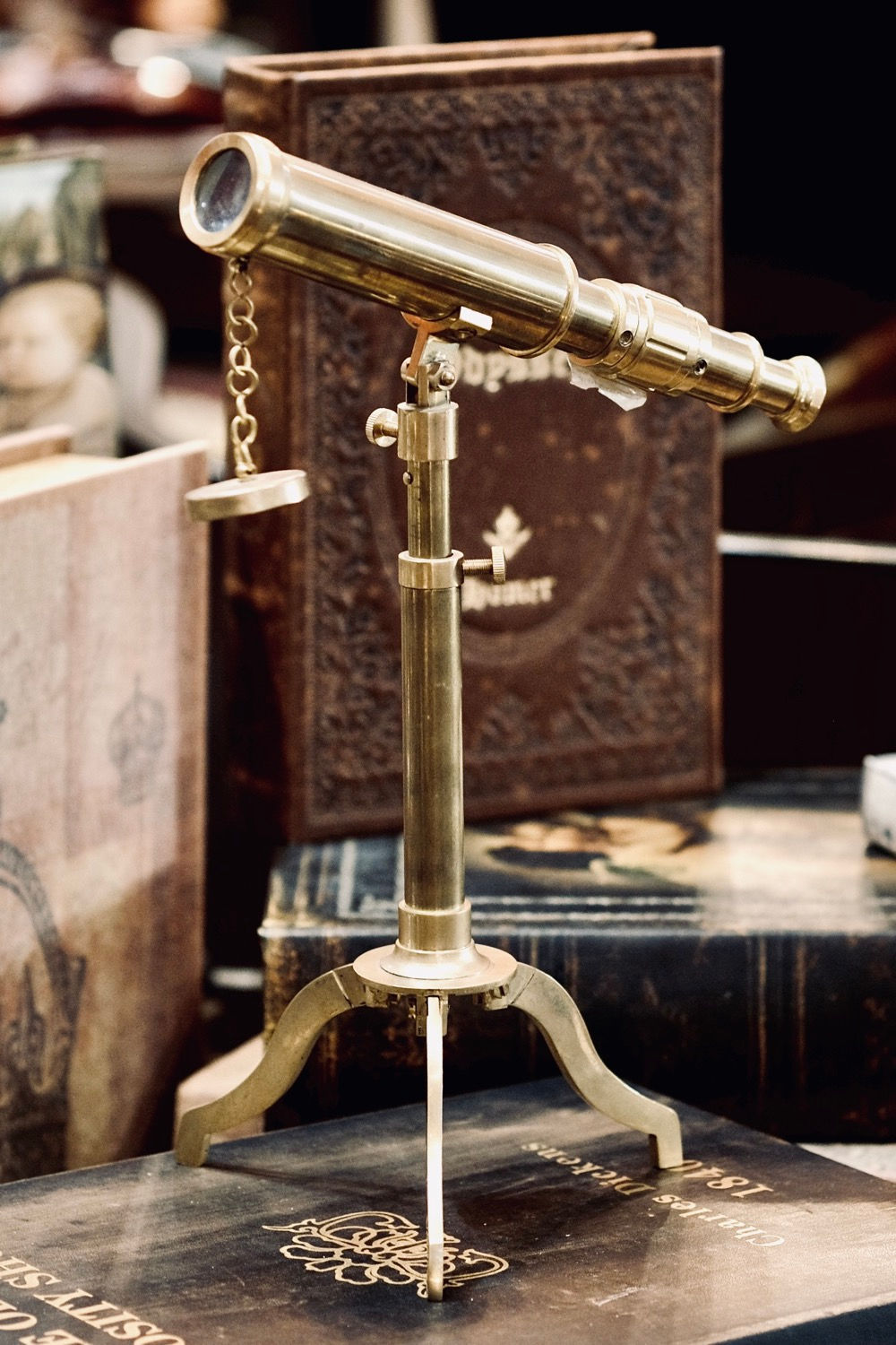 BINOCULAR BRASS - SINGLE VISION