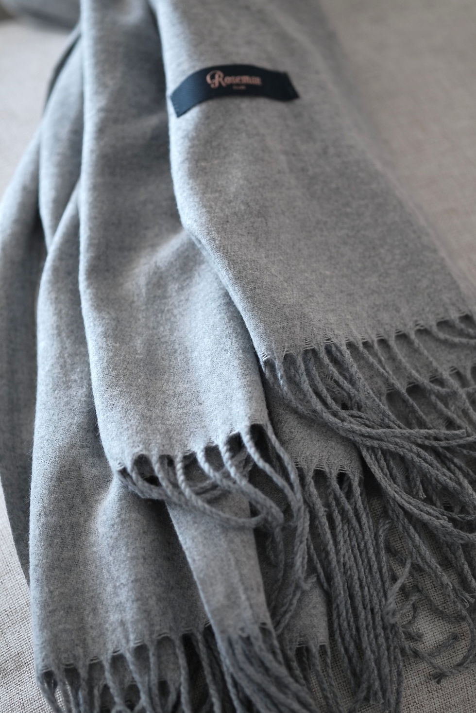 Thumbnail: ROSEMAN SCARF - IRON GRAY #16