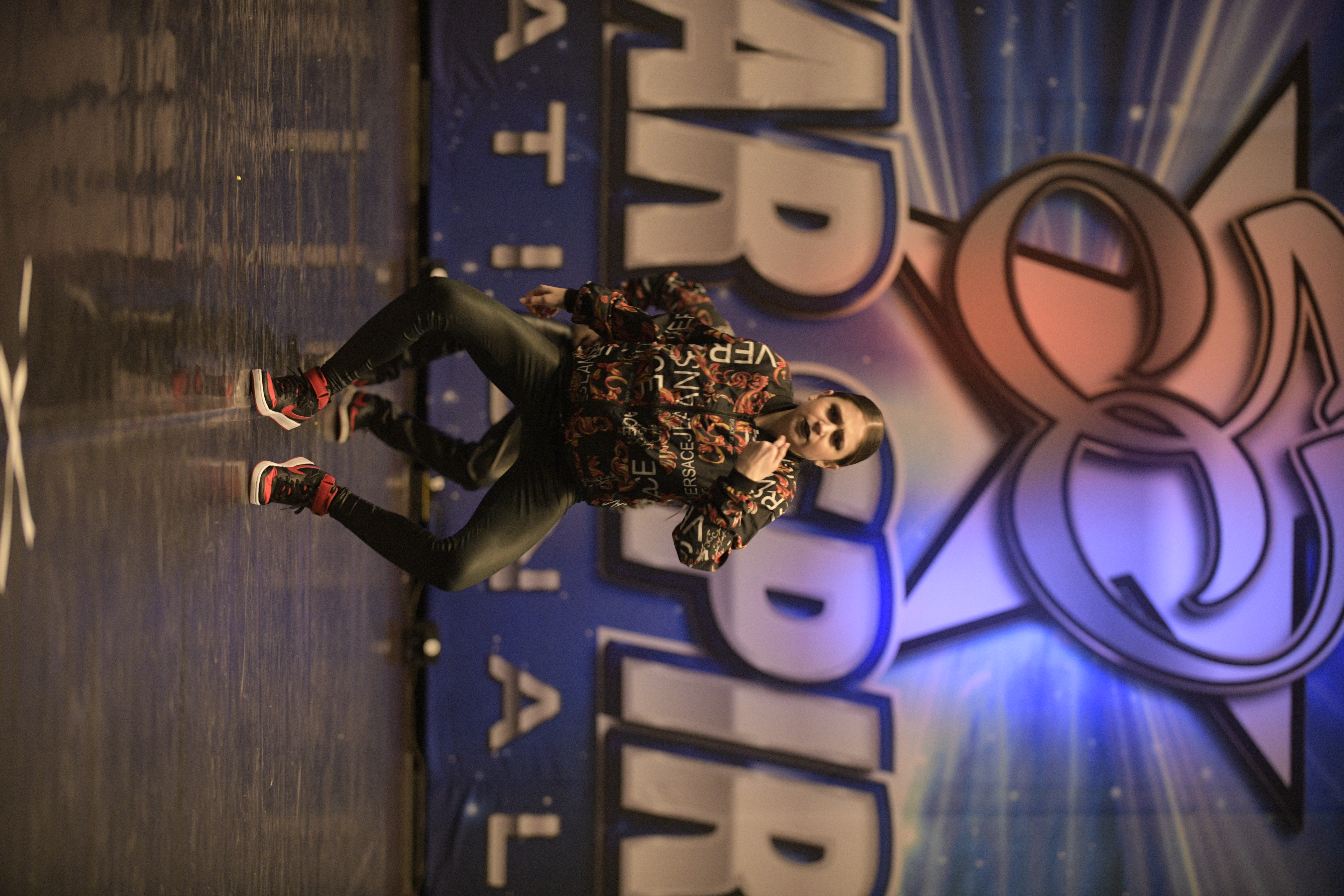 A dance athlete performing at Star Spirit Nationals