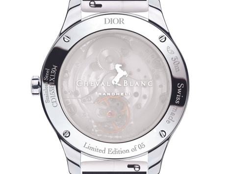 DIOR & CHEVAL BLANC RANDHELI UNVEILS AN EXCLUSIVE GRAND BAL WATCH