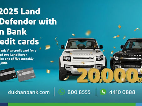 Dukhan Bank Announces First Set of Winners in Land Rover Credit Card Spending Campaign