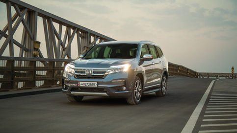 Honda Pilot, midsize, family-friendly SUV with a luxurious interior and plenty of hi-tech 