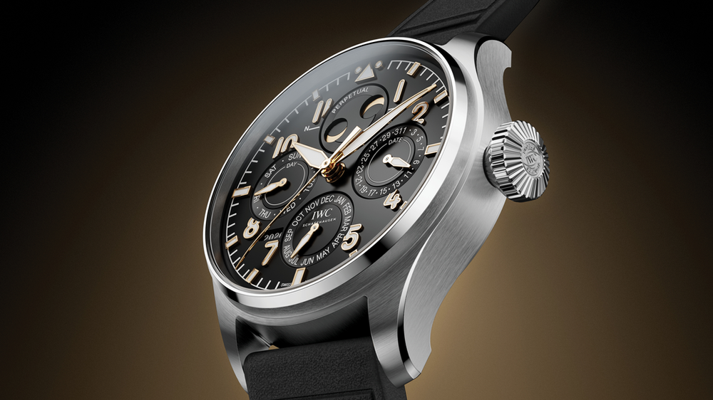 IWC Marks Mercedes-Benz’s 140th Year With a Smarter Big Pilot Perpetual Calendar