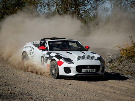 JAGUAR F-TYPE RALLY CARS CELEBRATE
70 YEARS OF SPORTS CAR HERITAGE