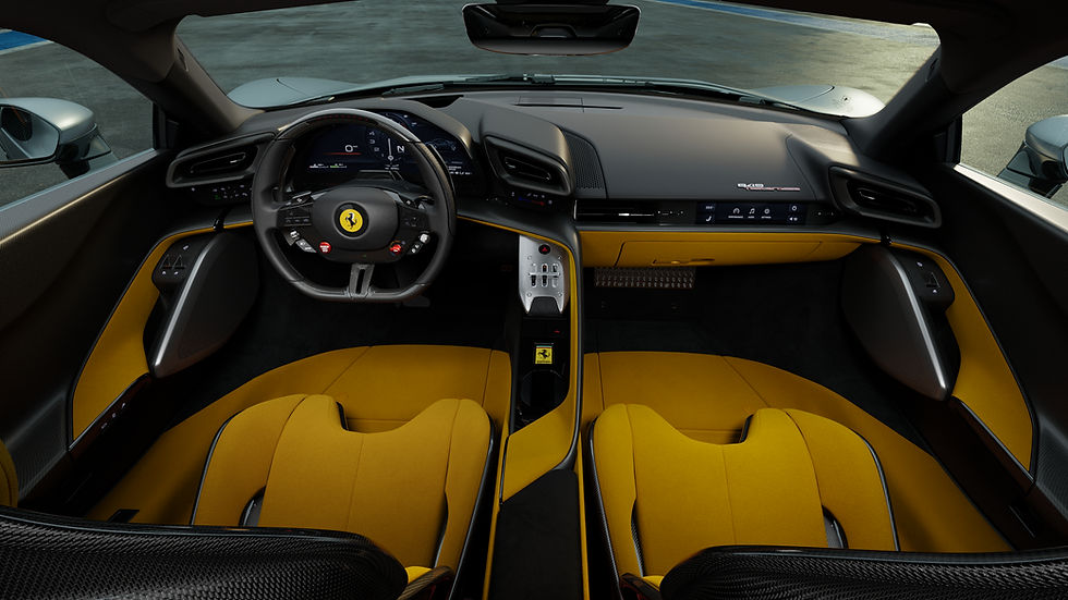 FERRARI 849 TESTAROSSA INTERIOR
