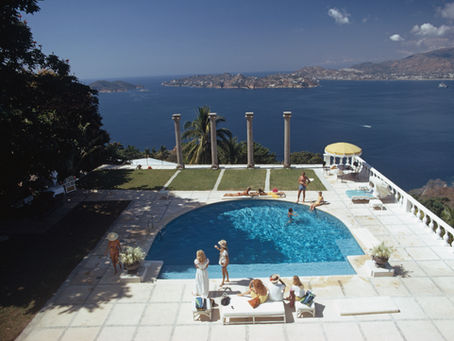 Judith Milgrom on Maje x Slim Aarons 