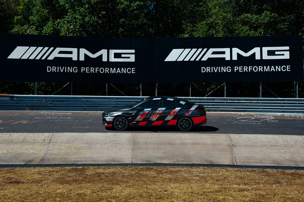 Mercedes-AMG CLA 45 claims a Nürburgring benchmark for electric performance saloons