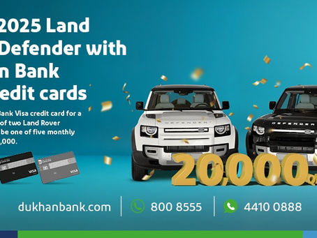 Dukhan Bank and Visa Launch Campaign Offering Customers a Chance to Win Two Land Rover Defenders and Cash Prizes