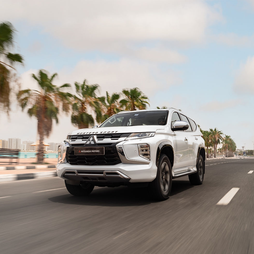 The Mitsubishi Montero Sport.. Attractive design, High Performance and Durable