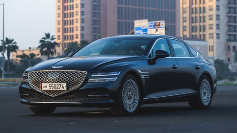 2021 Genesis G80, a midsize luxury sedan with superior design and outstanding performance