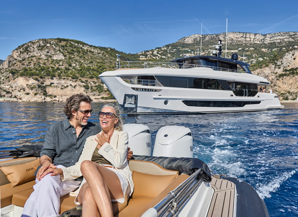 Majesty 100 Terrace Launches With a Private Take on the 100-Foot Superyacht