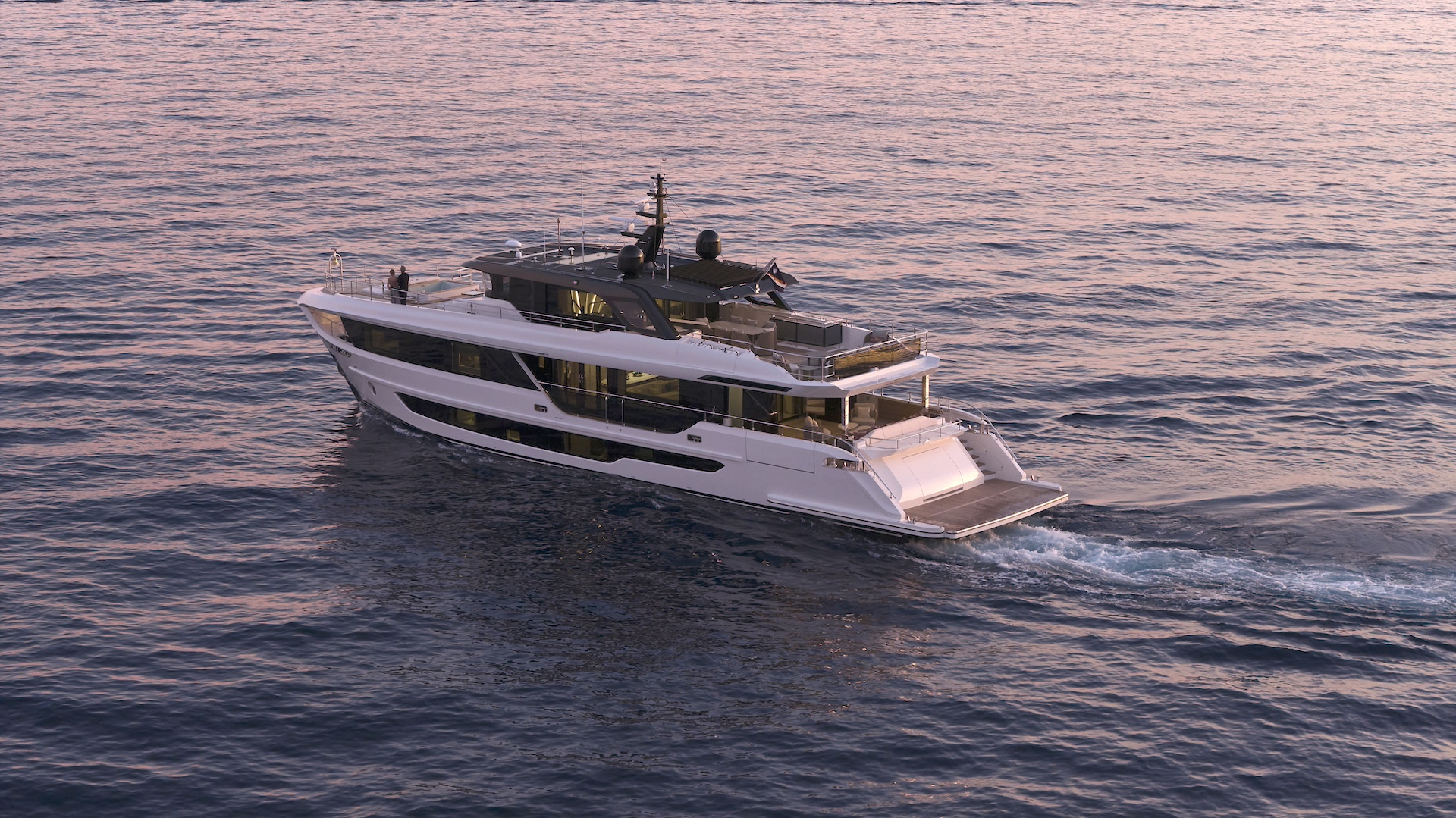 Majesty 100 Terrace Launches With a Private Take on the 100-Foot Superyacht