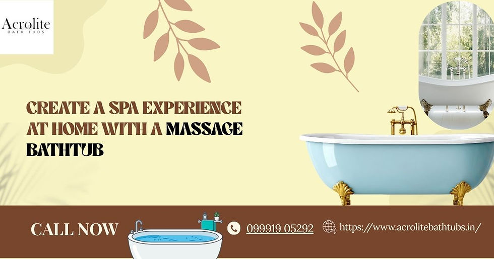 massage bathtub