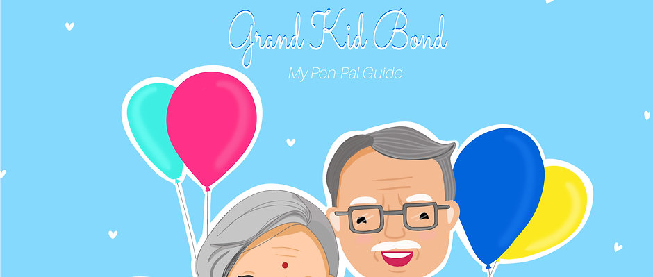 Pen-Pal Kit for Kids Ages 6-9 & Grandparents | Fun Letter Writing & Memories