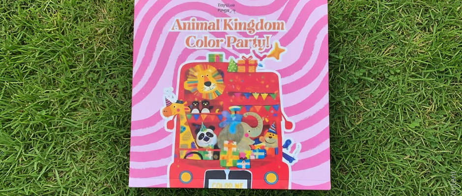 Animal Kingdom Color Party | Coloring Activity Book | Ages 3+