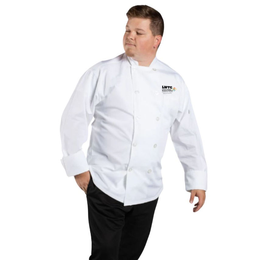 LWTC Professional Culinary Arts & Hospitality Chef Jacket | Poplin | 0422