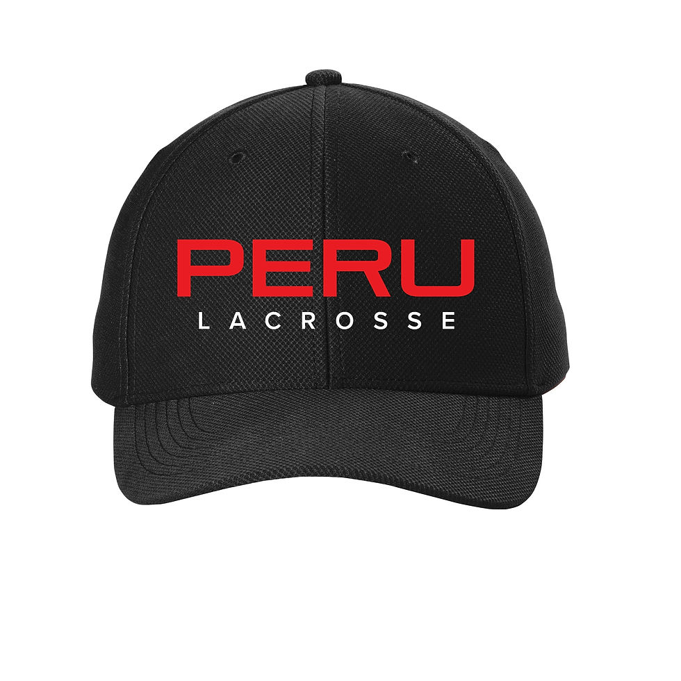 Thumbnail: Peru Lacrosse Association Snapback Cap | Large Front Design | STC50