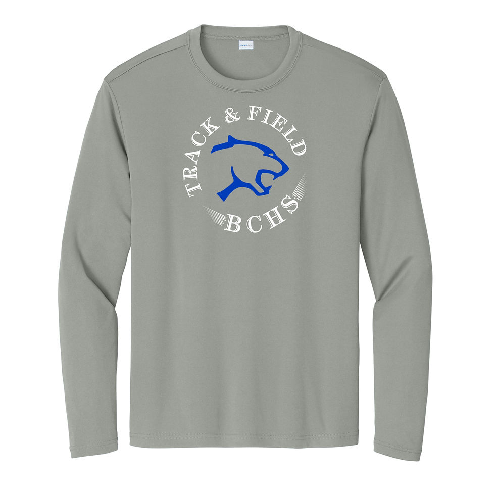 Thumbnail: BCHS Track & Field Long Sleeve | Cougar Design | Men's | ST350LS