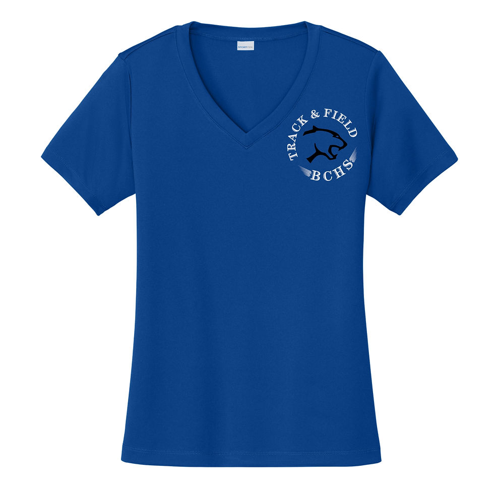 Thumbnail: BCHS Track & Field | Cougar Design | Ladies | LST353