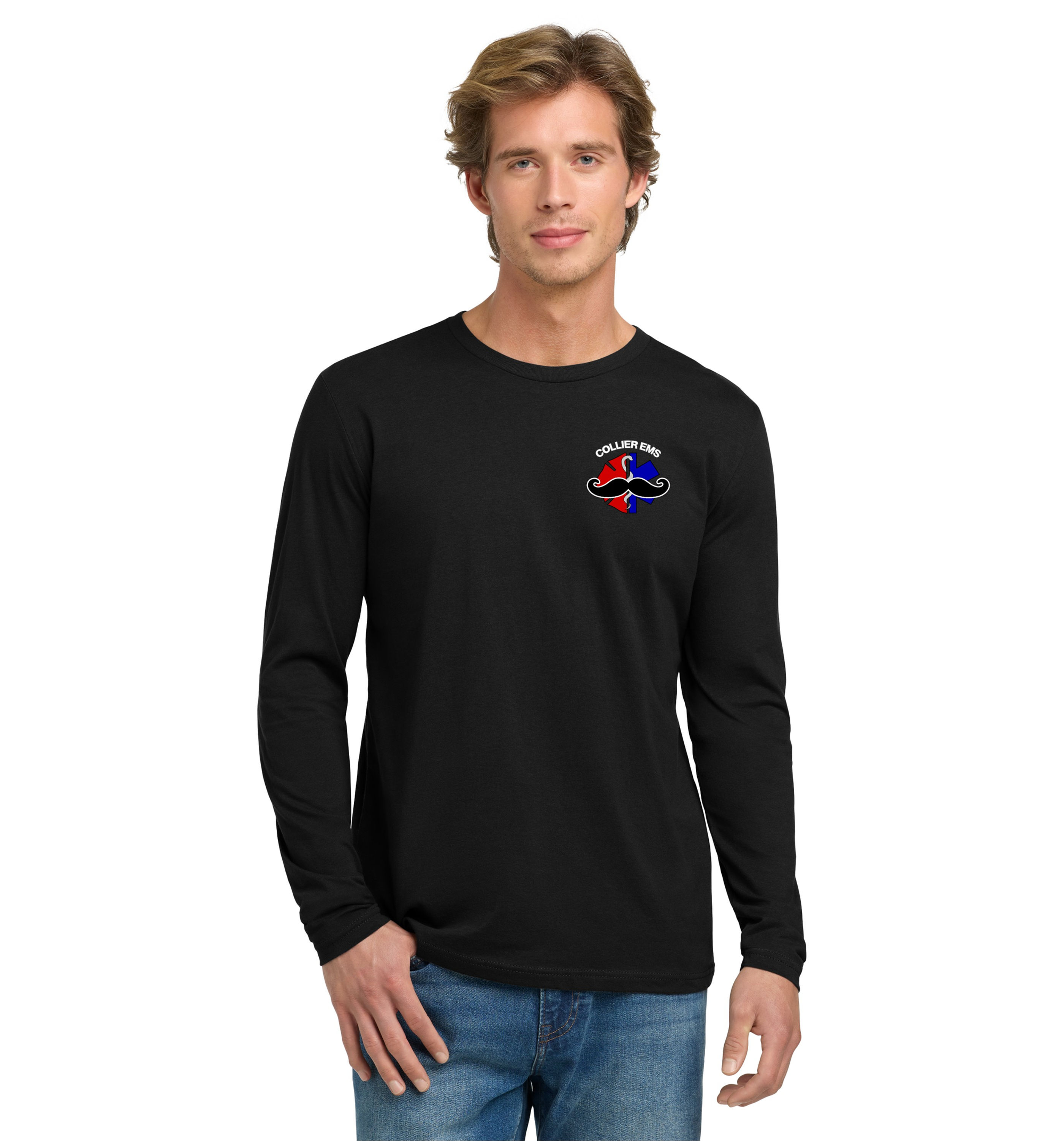 Collier EMS Movember Tee | 100% Cotton | Long Sleeve | NL3601