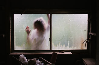 Scary Window Silhouette