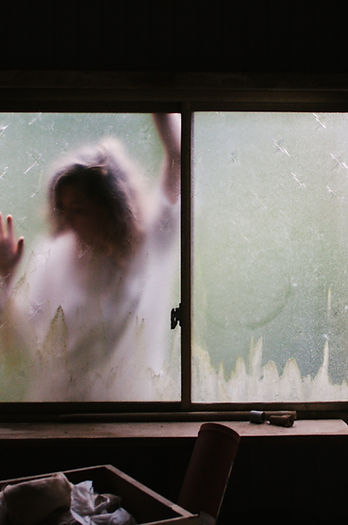 Scary Window Silhouette