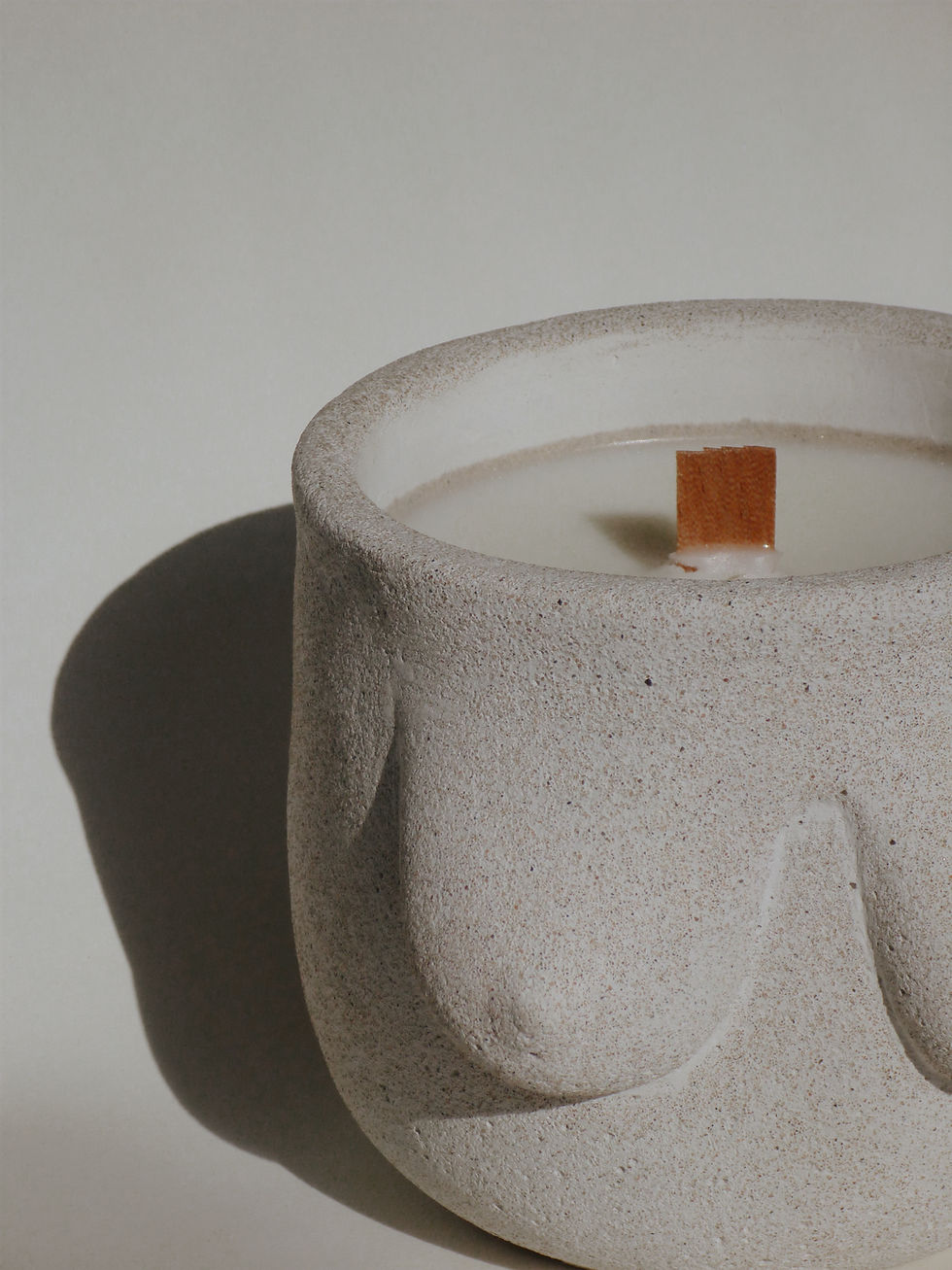 Thumbnail: LUXURY CANDLE 'MUSTRA' MADE OF NATURAL SOY WAX