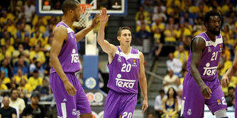 El Real Madrid impone su juego en un duro partido en Tel Aviv