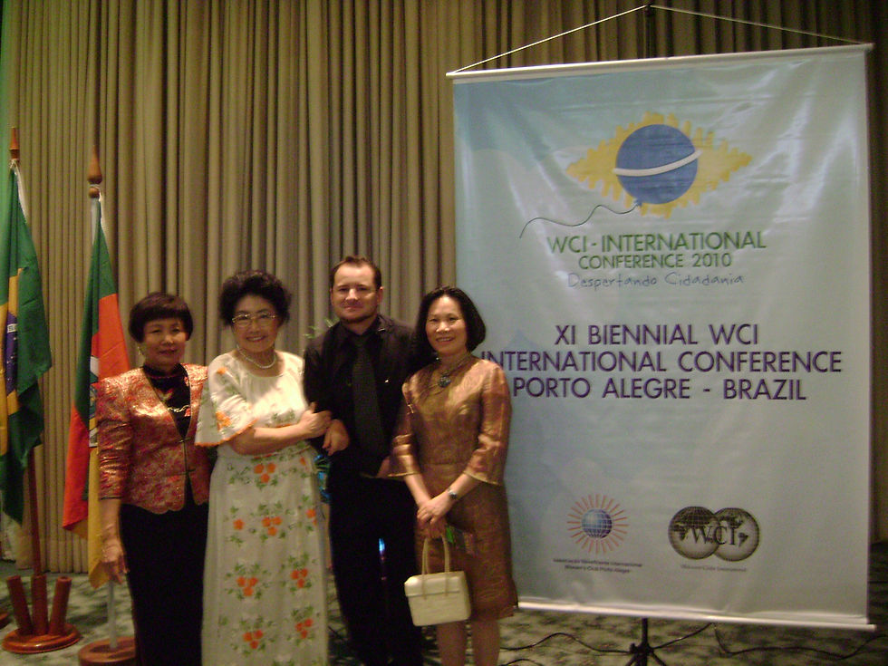 WCI - PRESENÇA DA CONSUL DO BAHREIN