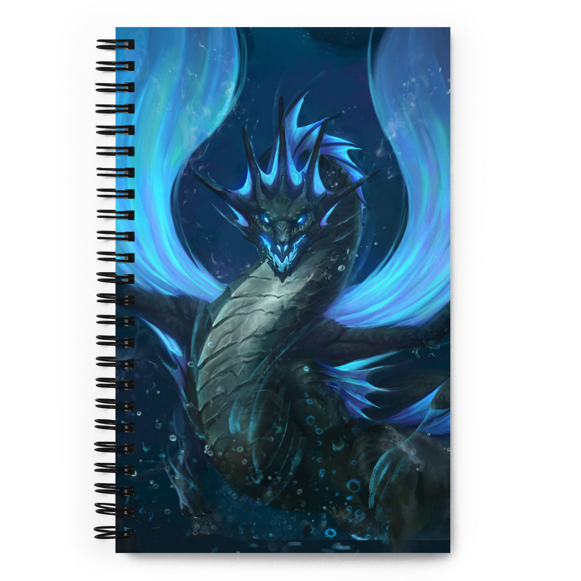 Cloud Dragon Spiral Notebook