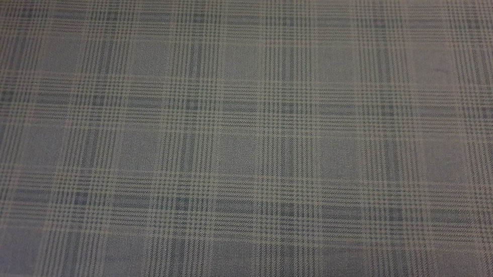 Thumbnail: Cotton tartan- gray black