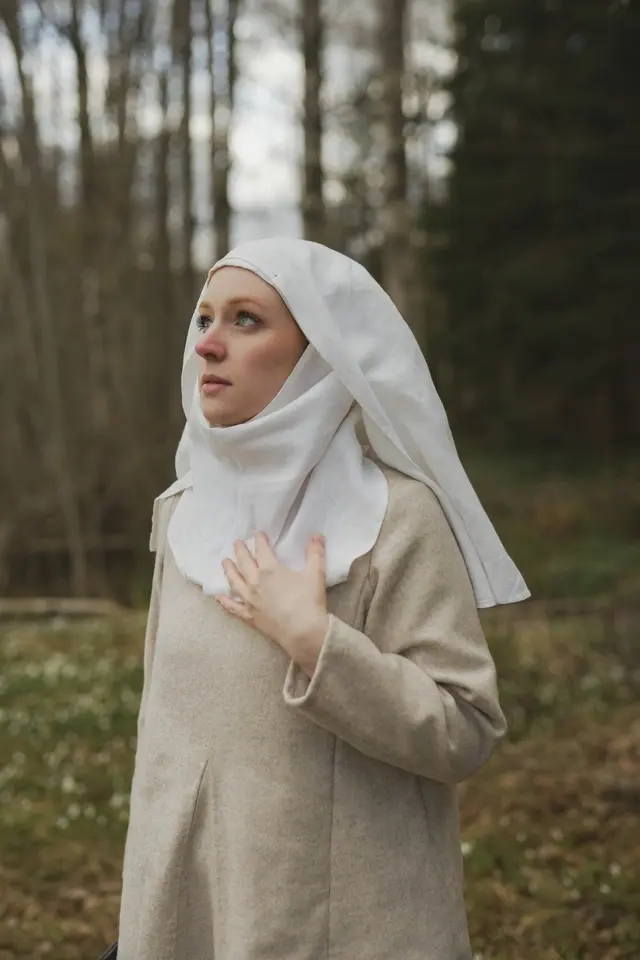 Thumbnail: DIGITAL Runfridr sewing pattern- Loose fitting Herjolfsnes dress. Size 46-62