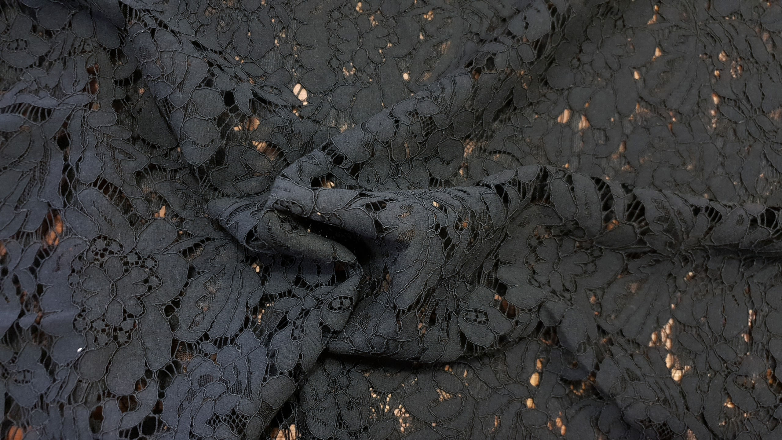 Lace fabric- black 02