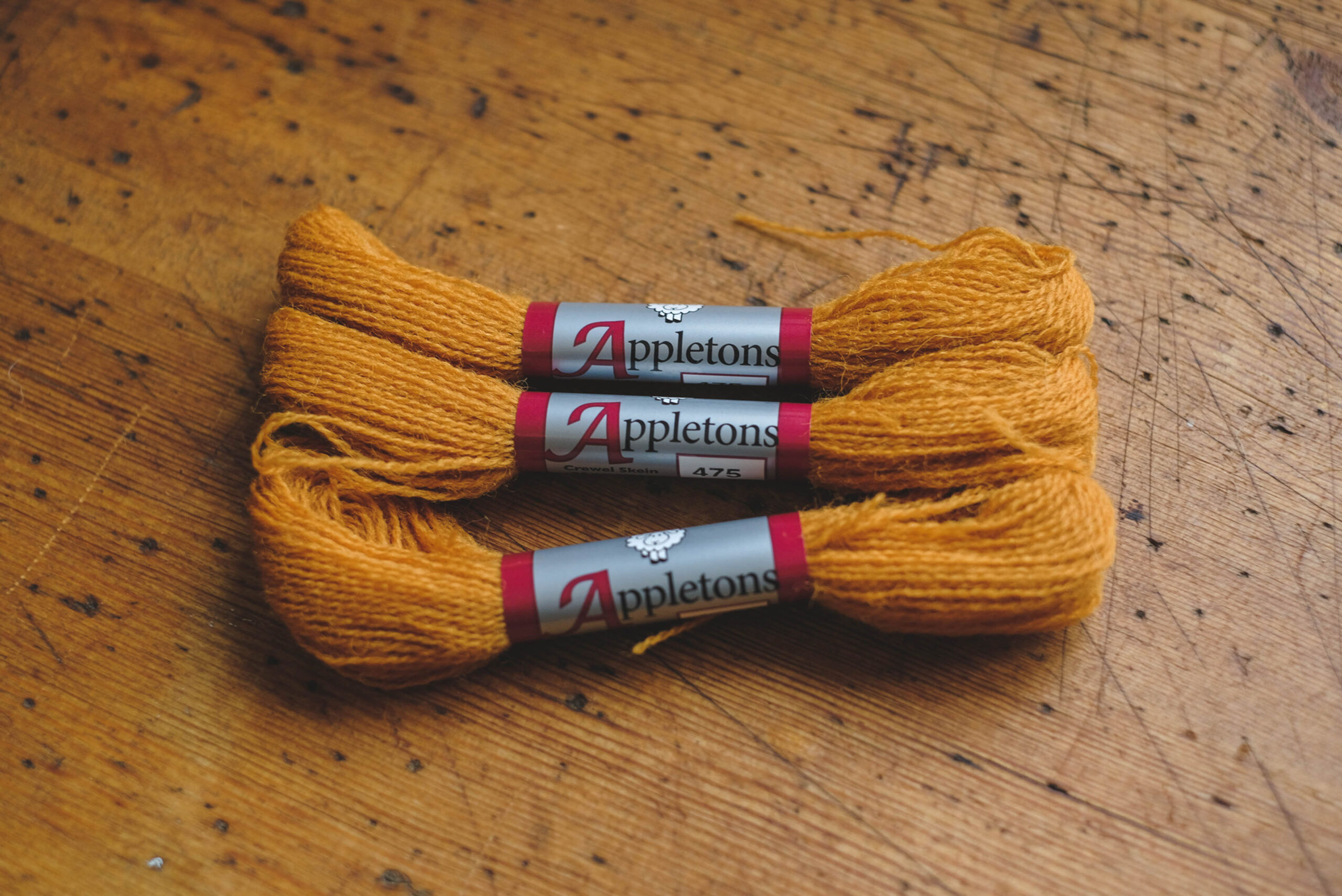 Appleton crewel- yellow 475