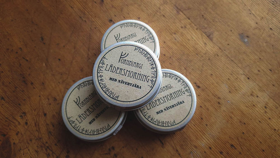 Miniatyrbild: Fornbiargi Leather balm