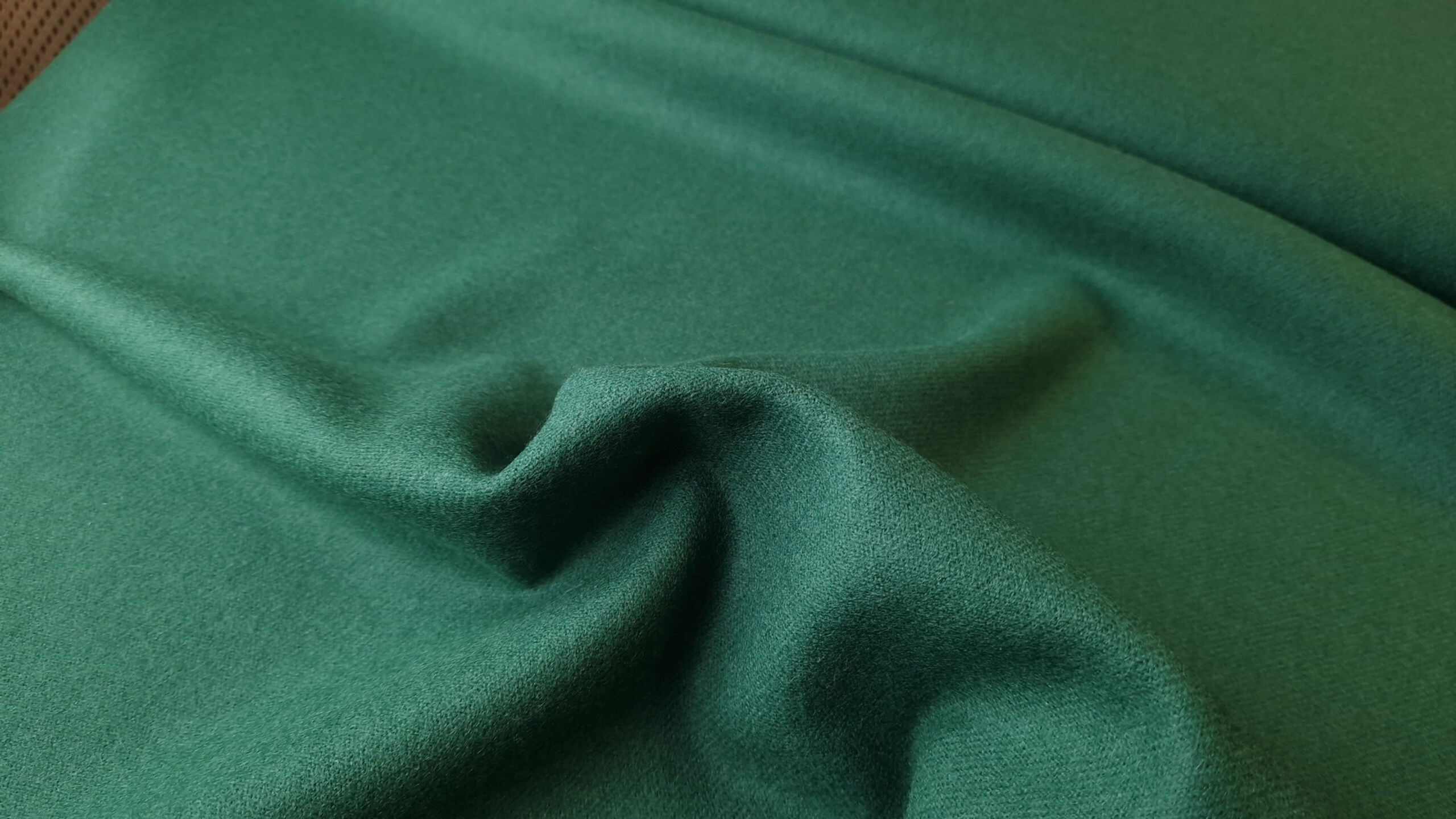 Norwegian wool twill- green