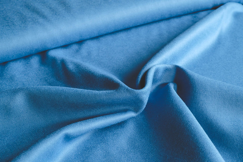 Miniatyrbild: IDUN Thin wool twill- light blue 2