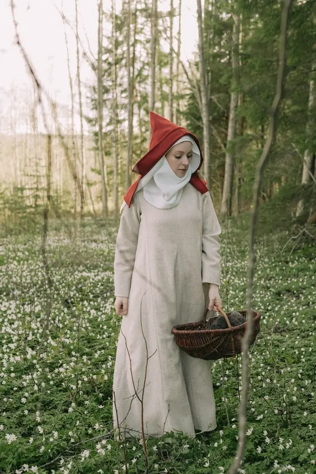 Thumbnail: DIGITAL Runfridr sewing pattern- Loose fitting Herjolfsnes dress. Size 46-62