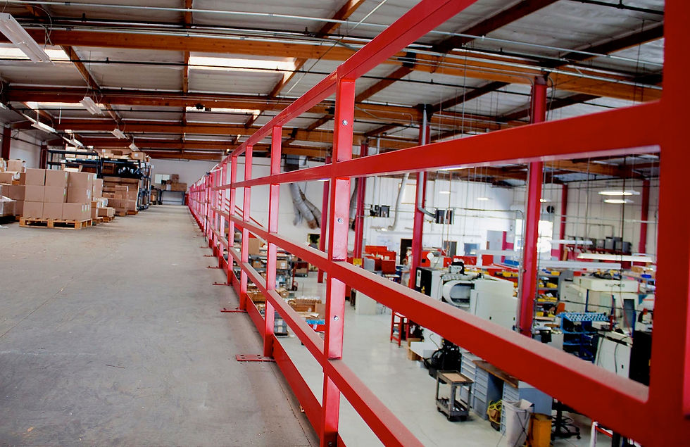 Mezzanine Guard Rail