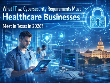 What IT and Cybersecurity Requirements Must Healthcare Businesses Meet in Texas in 2026?