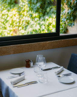 Salle du restaurant de l'Hôtel Villa Borghèse