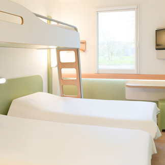 Chambre ibis budget Sisteron pour équipe sportive